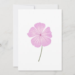 ピンク独身のラバテーラ 招待状