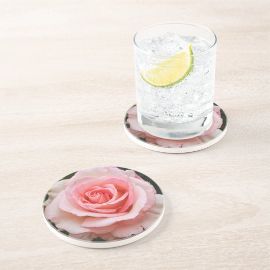 ピンク独身のローズ コースター (側面)