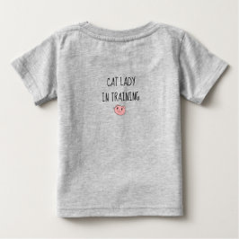 ピンク猫 ベビーTシャツ