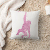 ピンク猿 クッション (ブランケット)