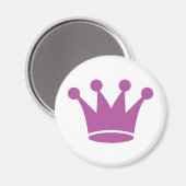 ピンク王冠 マグネット (正面/裏面)
