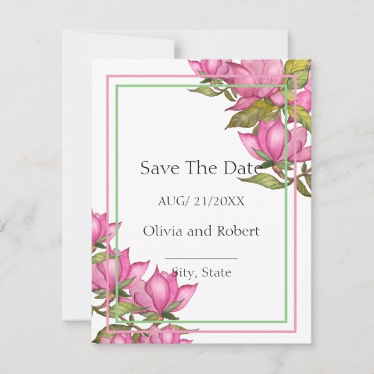 ピンク王室ののマグノリア (正面)