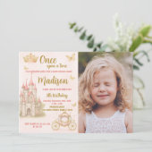 ピンク王室の城パーティー招待状(写真あり) 招待状 (スタンド正面)