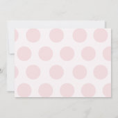 ピンク甘いスイカ誕生日1stバースデーフォト 招待状 (裏面)