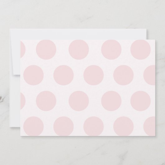 ピンク甘いスイカ誕生日1stバースデーフォト 招待状 (裏面)