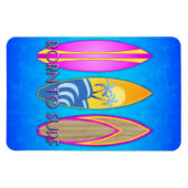 ピンク生まれからサーフ マグネット (横)