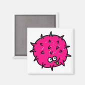 ピンク生殖 マグネット (正面/裏面)
