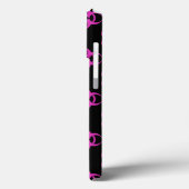 ピンク生物学的災害［有害物質］カスタム文字 Case-Mate iPhoneケース (裏面 / 左)