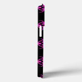 ピンク生物学的災害［有害物質］カスタム文字 Case-Mate iPhoneケース (裏面 / 右)