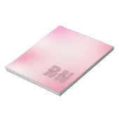 ピンク登録ナース ノートパッド (回転)