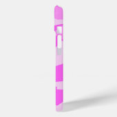 ピンク白カモフガーリーラージパターカスタムン Case-Mate iPhoneケース (裏面 / 左)