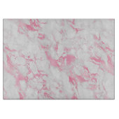 ピンク白大理石               カッティングボード (正面)