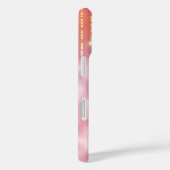 ピンク白熱［赤熱］光を放つの霜が降りる Case-Mate iPhoneケース (裏面 / 右)