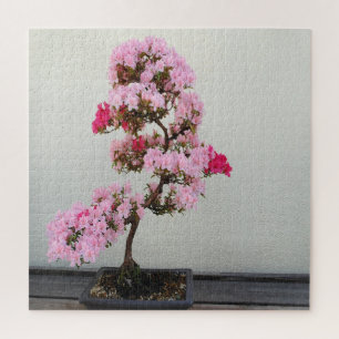 ピンク盆栽 ジグソーパズル