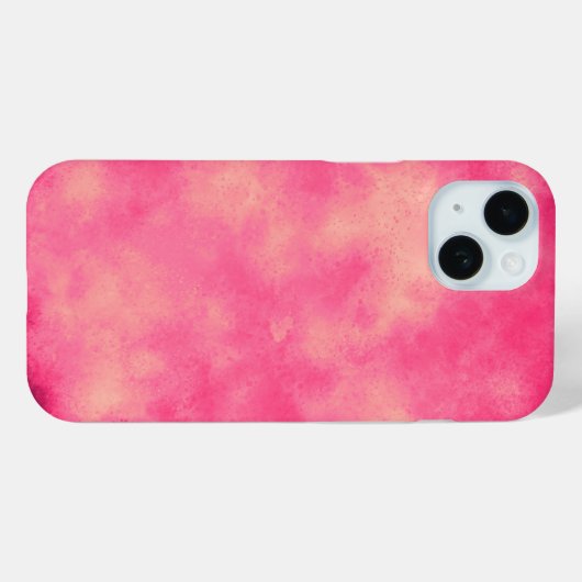 ピンク砂嵐 Case-Mate iPhoneケース (裏面 (横))