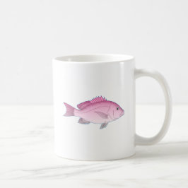 ピンク礁の魚 コーヒーマグカップ