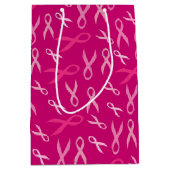 ピンク祝イベント ミディアムペーパーバッグ (正面)