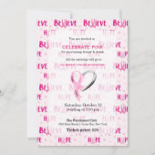 ピンク祝イベント 招待状 (正面)