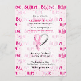 ピンク祝イベント 招待状