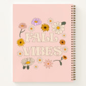 ピンク秋ビベス ノートブック (裏面)