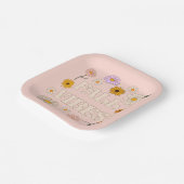 ピンク秋ビベス ペーパープレート (傾斜あり)