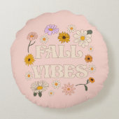 ピンク秋ビベス ラウンドクッション (裏面)