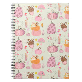 ピンク秋 ノートブック