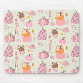 ピンク秋 マウスパッド