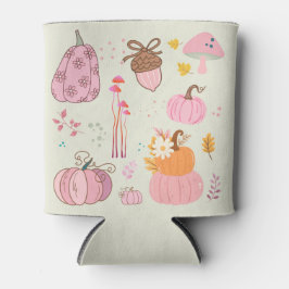 ピンク秋 缶クーラー