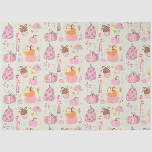 ピンク秋 薄葉紙 (正面)