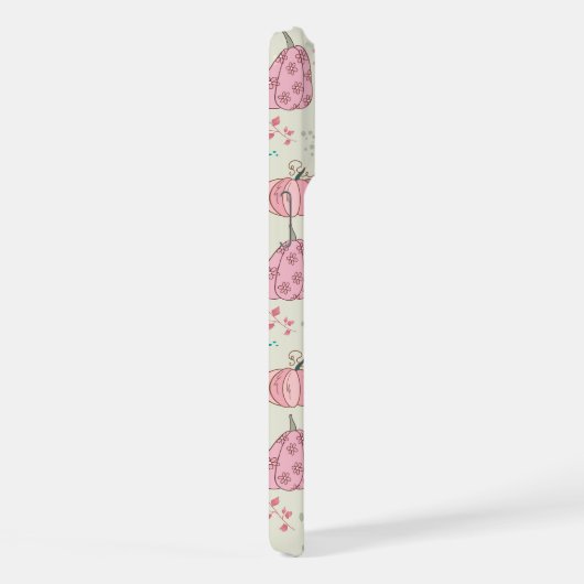 ピンク秋 iPhoneケース (右側面)