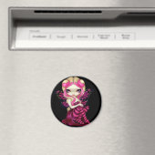 「ピンク稲妻」マグネット マグネット (インサイチュ (食洗機))