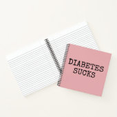 ピンク糖尿病手帳 ノートブック (内部)