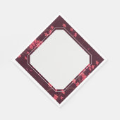 ピンク紙クレーン折り紙さくらんぼブロッサム スタンダードランチョンナプキン (角)