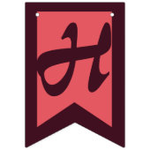 ピンク紙クレーン折り紙さくらんぼブロッサム バンティングフラッグ (第2の旗)