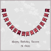 ピンク紙クレーン折り紙さくらんぼブロッサム バンティングフラッグ