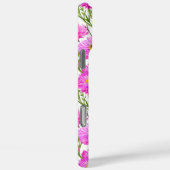 ピンク紙デイジーフローラ開花 Case-Mate iPhoneケース (裏面 / 右)