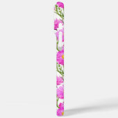 ピンク紙デイジーフローラ開花 Case-Mate iPhoneケース (裏面 / 左)