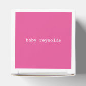 ピンク紙吹雪 |女の子のお気に入りの箱だ フェイバーボックス (上部)