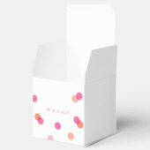 ピンク紙吹雪 |女の子のお気に入りの箱だ フェイバーボックス (オープン)