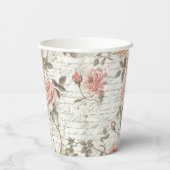 ピンク紙抱き枕 紙コップ (裏面)