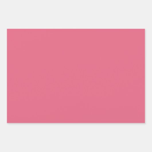 ピンク素晴らしとグリーンのモダンストライプ ラッピングペーパーシート (正面3)