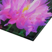 ピンク素晴らしとパープルサボテン カッティングボード (角)