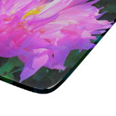 ピンク素晴らしとパープルサボテン カッティングボード (角)