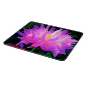 ピンク素晴らしとパープルサボテン カッティングボード (角)