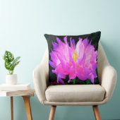 ピンク素晴らしとパープルサボテン クッション (椅子)