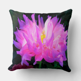 ピンク素晴らしとパープルサボテン クッション