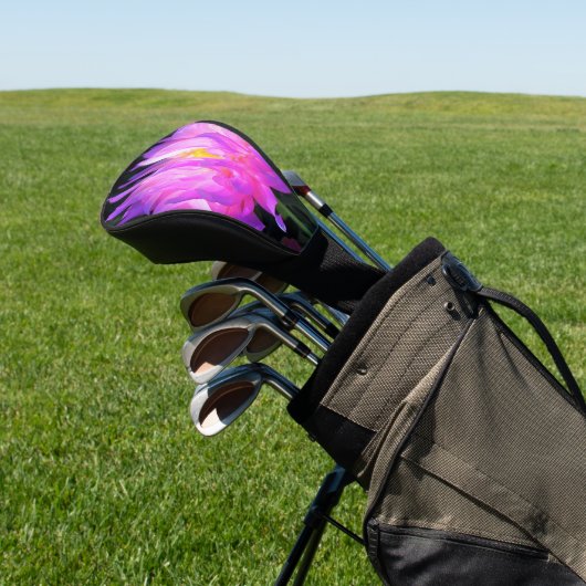 ピンク素晴らしとパープルサボテン ゴルフヘッドカバー (インサイチュ)