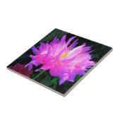 ピンク素晴らしとパープルサボテン タイル (側面)