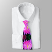 ピンク素晴らしとパープルサボテン ネクタイ (タイ)